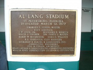 Al Lang Stadium Photo R. Anderson