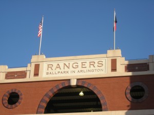 Rangers Ballpark at Arlington Photo R. Anderson