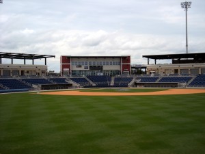 Bayfront Stadium in Pensacola, FL. is another one of the ballparks I just can't get enough of. Photo R. Anderson