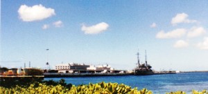 Pearl Harbor still serves as a United States Naval institution over 60 years after being the site of one of the worst attacks on U.S. Naval resources in a single day. Photo R. Anderson