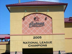 The next time I visit Osceola County Stadium, Spring training home of the Houston Astros, will feel a little different following the death of a friend and partner in Astros commiseration. Photo R. Anderson