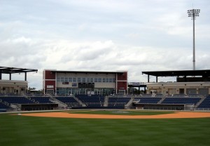 In 2012 the Pensacola Blue Wahoos were born when the team formerly known as the Carolina Mudcats made the westward journey from North Carolina to the sugar sand shores of Florida.  Photo R. Anderson