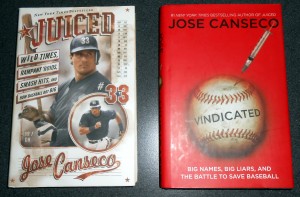 If steroids were as widespread as Jose Canseco and others would have us believe, than the playing field was level in a certain way in that the numbers put up by players during that era were against other “enhanced” players so they should not be banned from the Hall of Fame, especially if no proof exisits that they ever took banned substances. Photo R. Anderson
