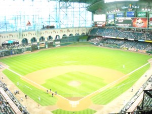 Minute Maid Park will be the site of the first game of the 2013 Major League Baseball season. Photo R Anderson