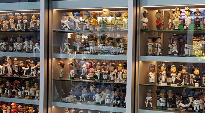 Asking the Hard-Hitting Questions About Bobbleheads in a Ballpark